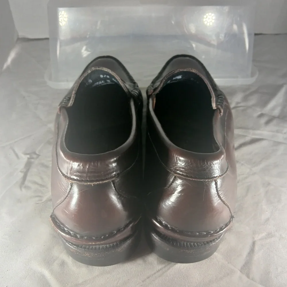 Johnston‎ & Murphy Aristocraft Tassel Loafers Mens 10.5 D Burgundy Leather 6470